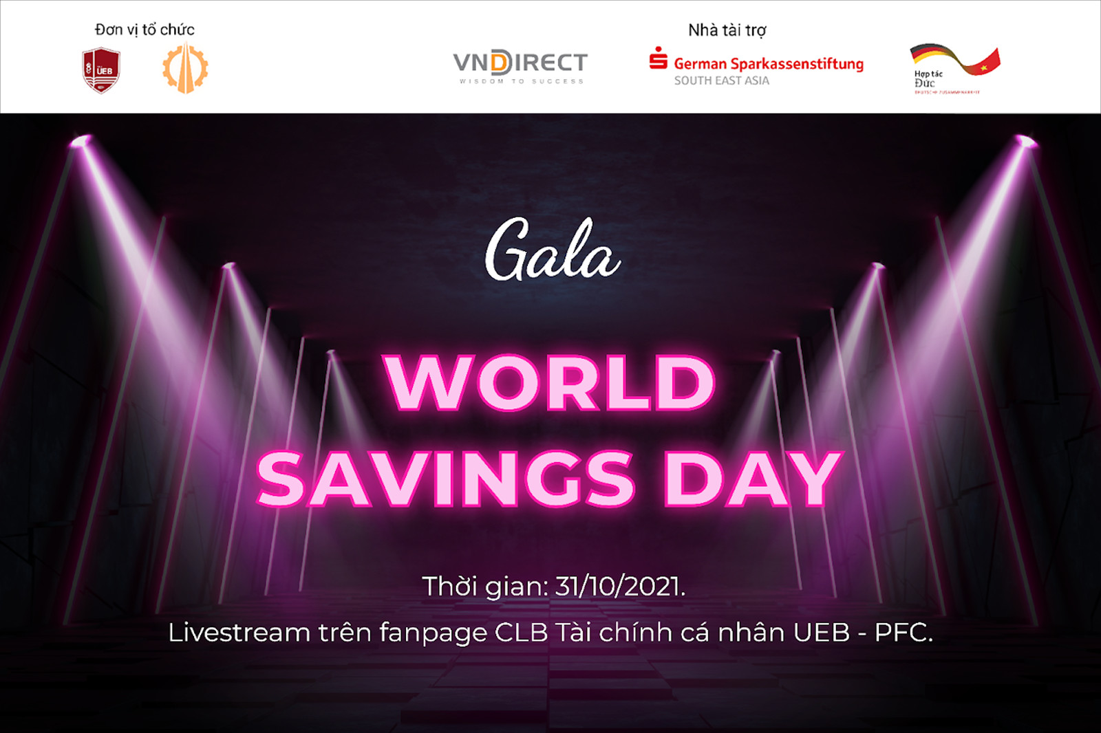   World Savings Day 2021 – UEB hưởng ứng phong trào “Ngày tiết kiệm Thế giới” 