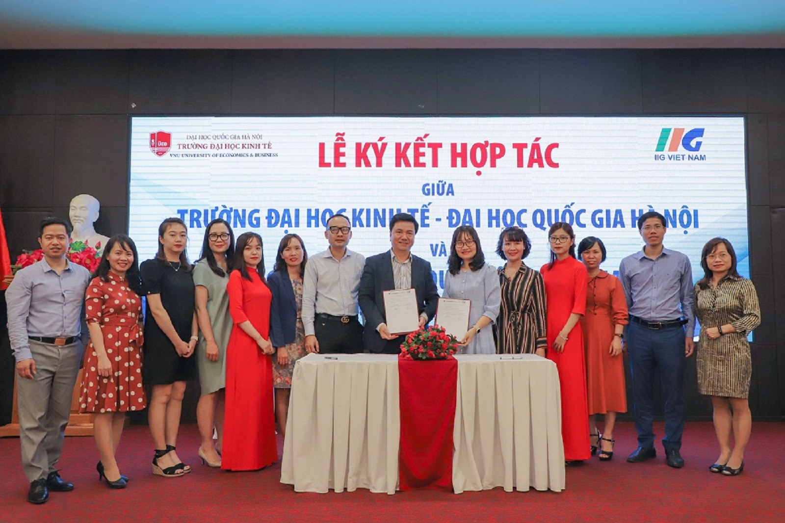 Lễ kí hợp tác giữa UEB và IIG Việt Nam: Chung tay thực hiện sứ mệnh quốc tế hóa giáo dục
