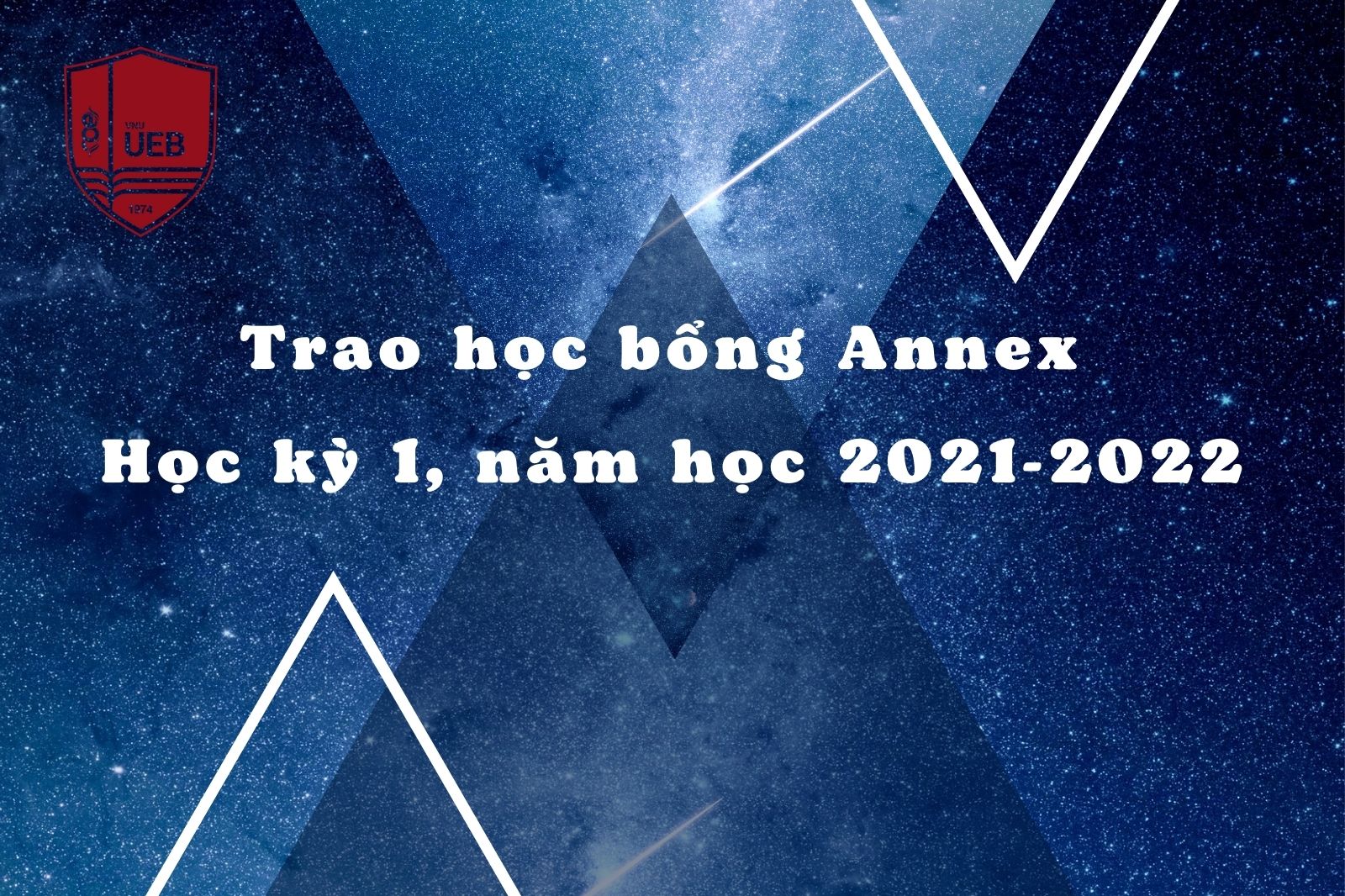 Trao học bổng Annex học kỳ 1, năm học 2021 - 2022