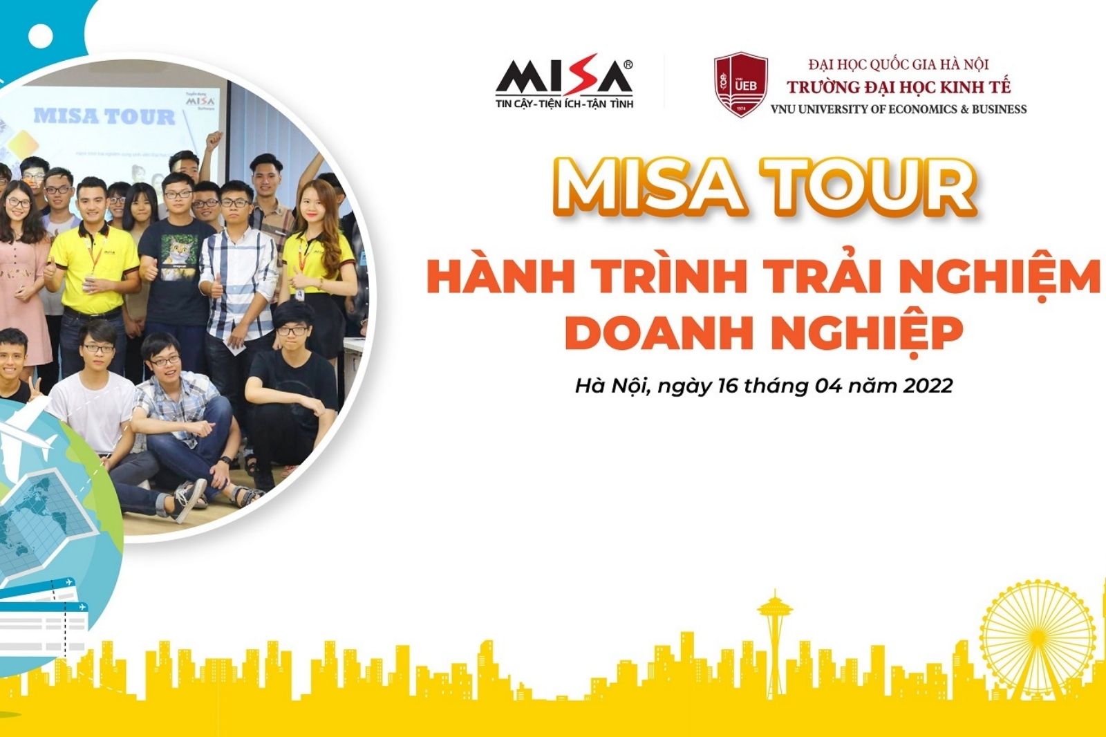 MISA Tour - Ấn tượng đẹp với thầy cô và sinh viên Trường Đại học Kinh tế