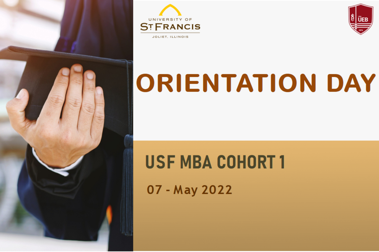Orientation Day cho lớp MBA USF Khóa I: Khởi đầu mới cho những nhà quản trị kinh doanh 