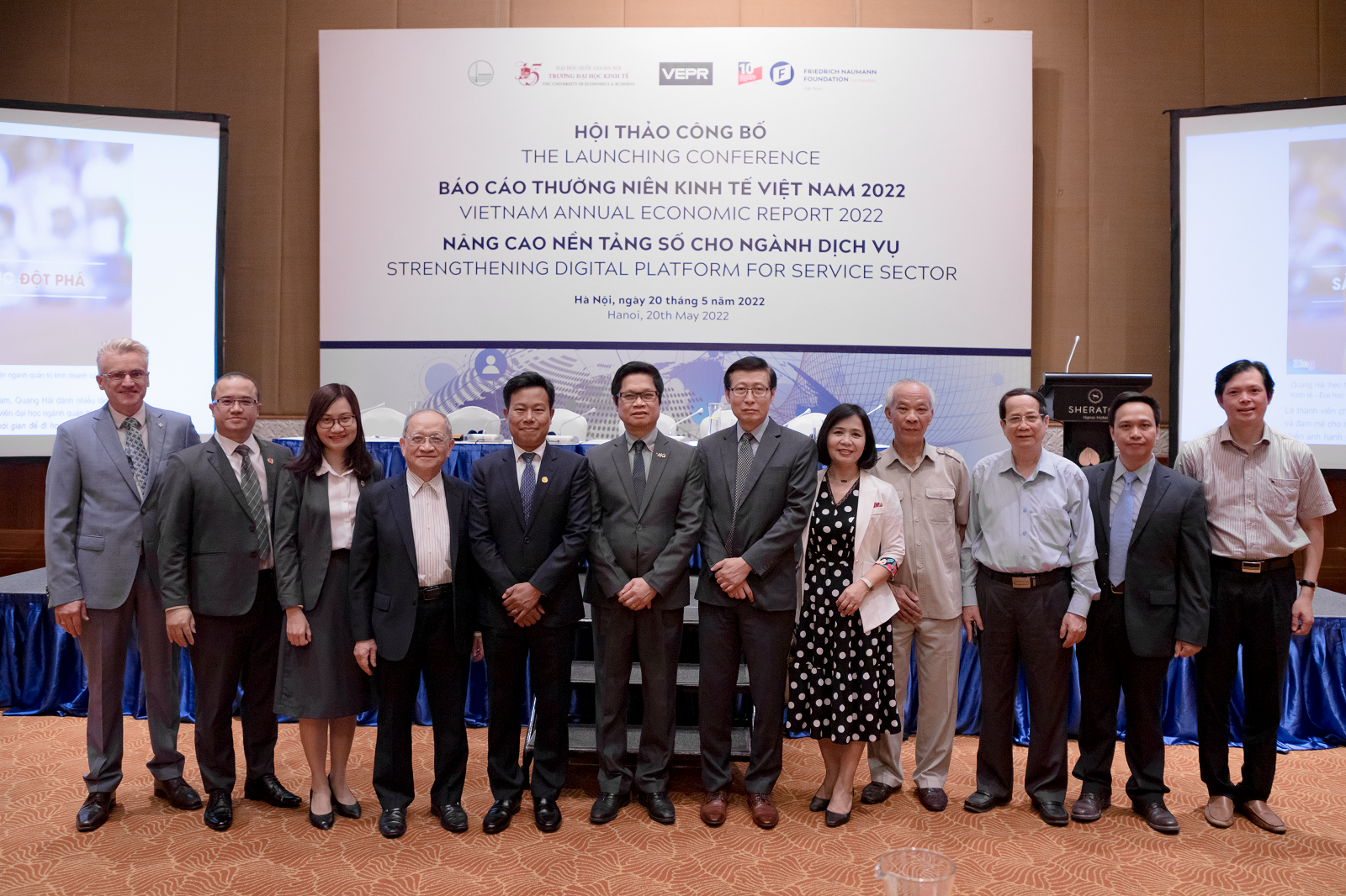 Nâng cao nền tảng số cho cho ngành dịch vụ - Khuyến nghị chính sách giá trị tại Hội thảo công bố Báo cáo thường niên kinh tế Việt Nam 2022