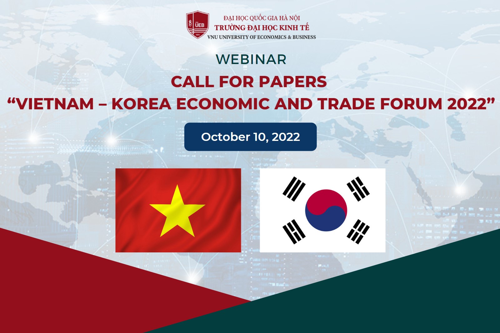 Mời viết bài cho Diễn đàn kinh tế và thương mại Việt Nam - Hàn Quốc 2022
