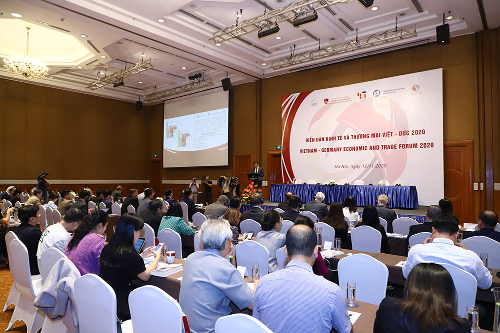 Diễn đàn kinh tế và thương mại Việt - Đức 2020 thu hút sự quan tâm của đông đảo diễn giả trong nước và quốc tế 
