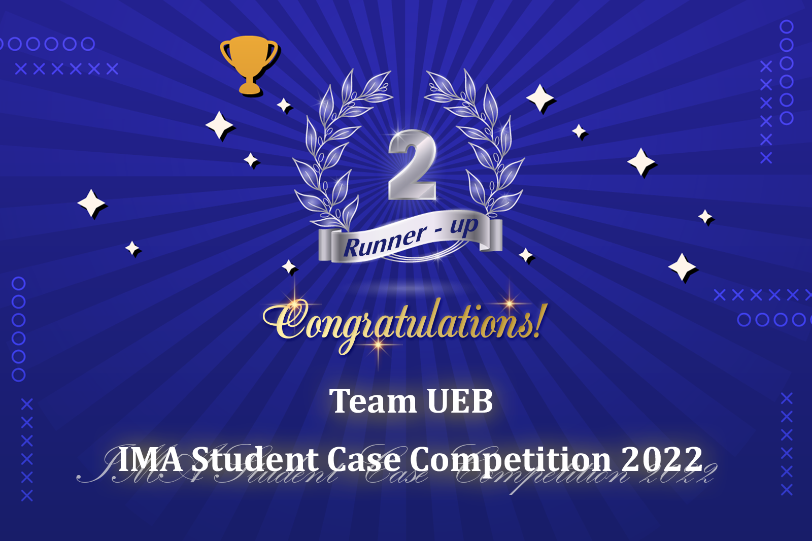 Sinh viên UEB tự tin “ẵm” giải thưởng lớn tại cuộc thi quốc tế IMA Student Case Competition 2022