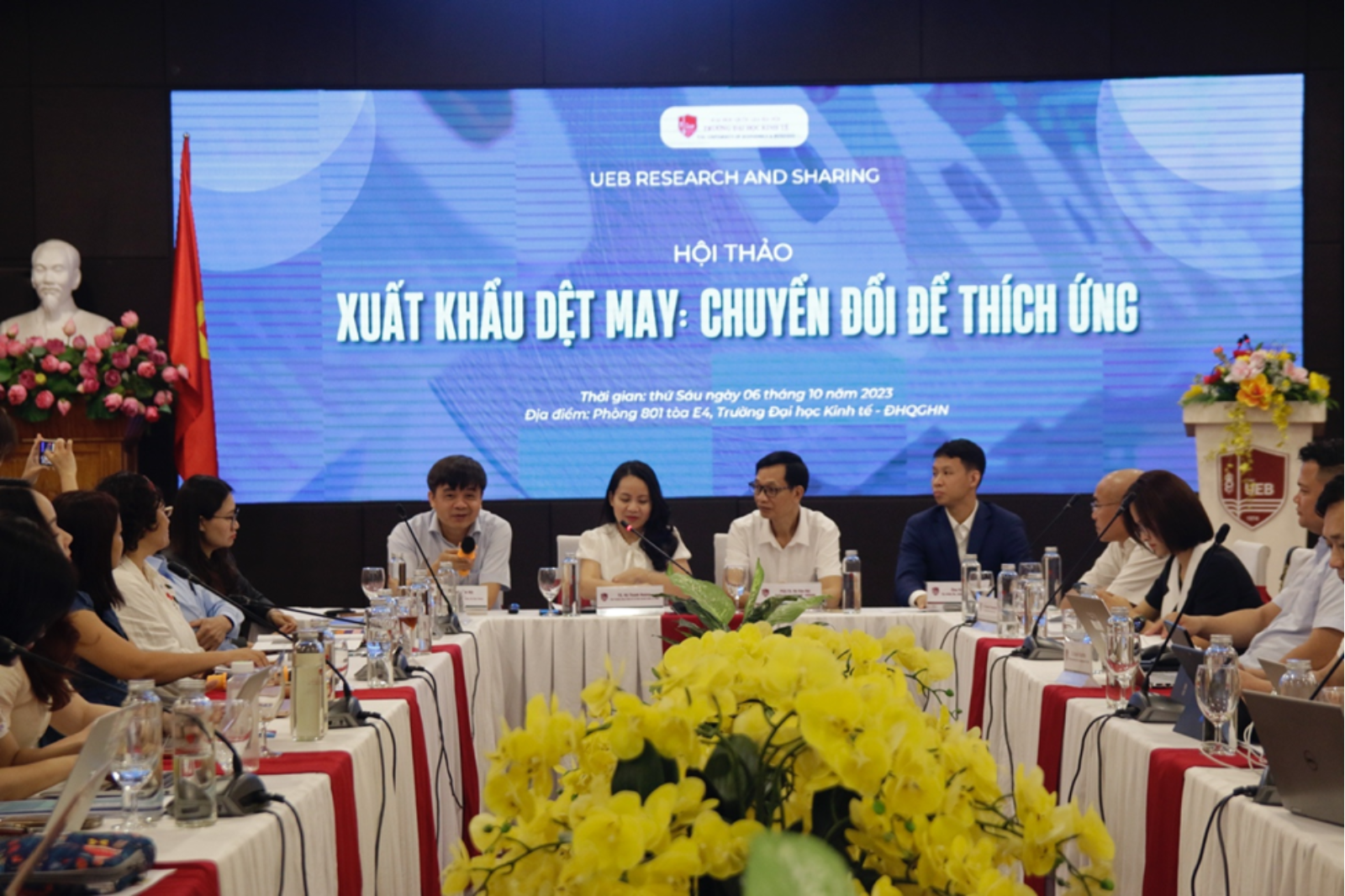 Tư vấn chính sách: "Hội thảo Xuất khẩu dệt may: Chuyển đổi để thích ứng"
