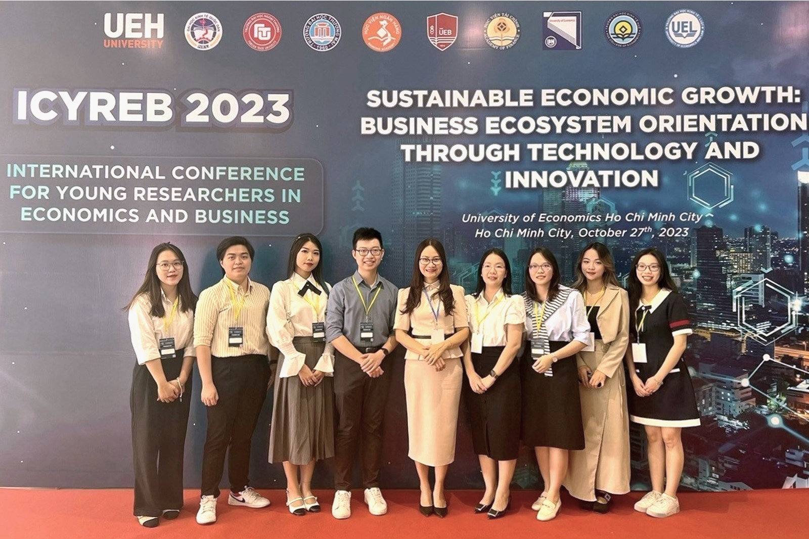 UEB tham gia Hội thảo quốc tế “Dành cho các nhà khoa học trẻ khối trường Kinh tế và Kinh doanh năm 2023 - ICYREB 2023"