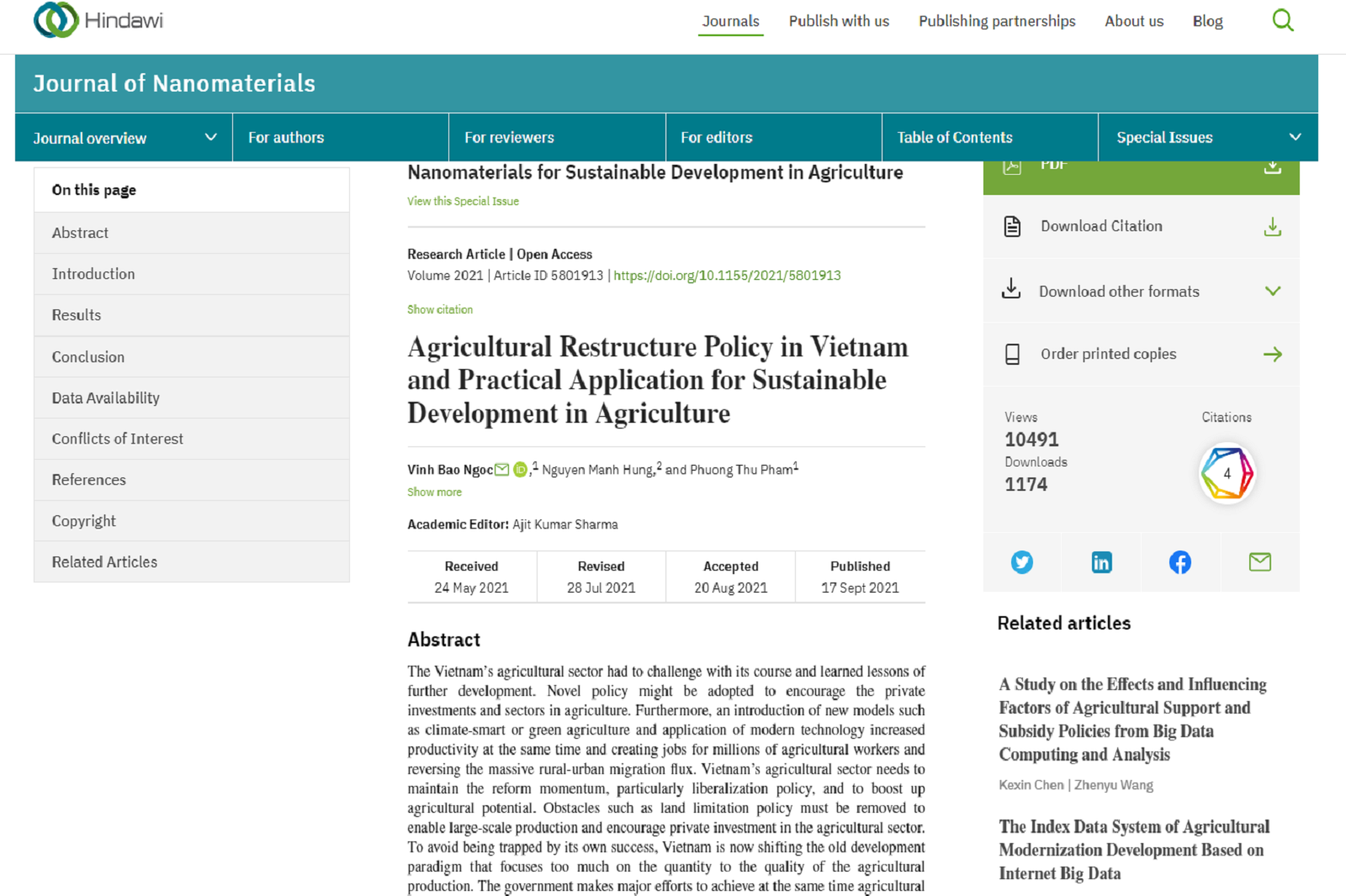 Chính sách tái cơ cấu nông nghiệp ở Việt Nam và ứng dụng thực tiễn để phát triển bền vững trong nông nghiệp