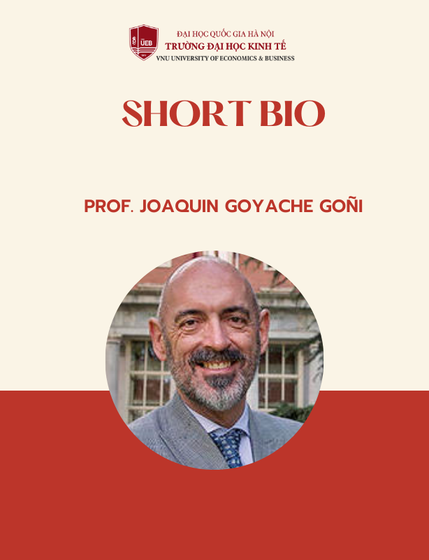 Prof. Joaquin Goyache Goñi 