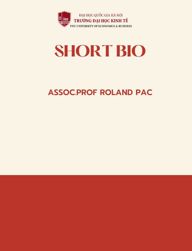 Assoc. Prof Roland Pac