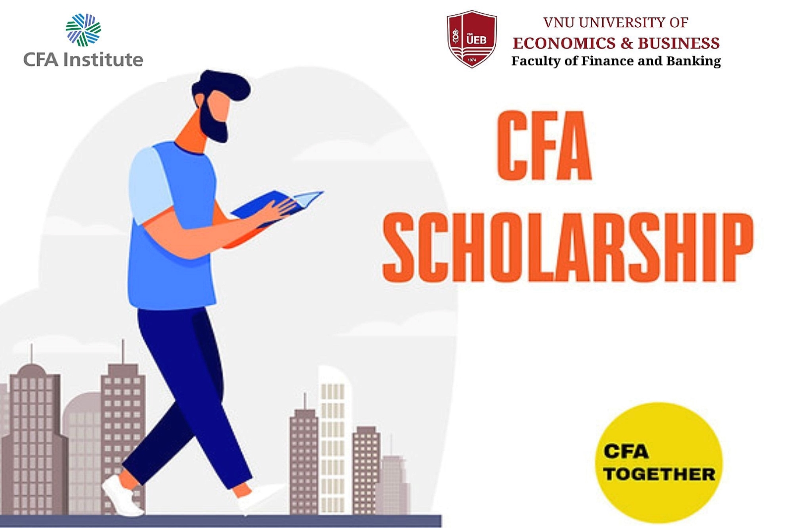Thông báo xét duyệt học bổng tham gia kỳ thi CFA năm 2023