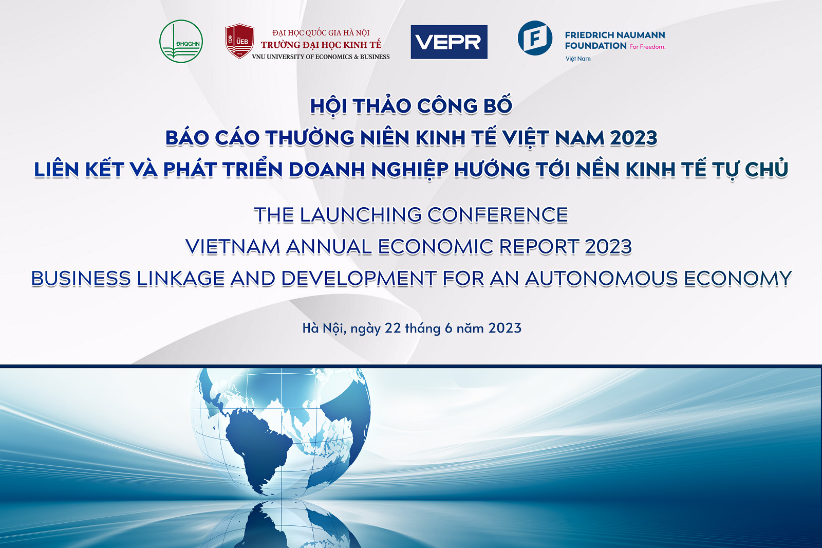 Hội thảo công bố Báo cáo Thường niên Kinh tế Việt Nam 2023: Liên kết và phát triển doanh nghiệp hướng tới nền kinh tế tự chủ