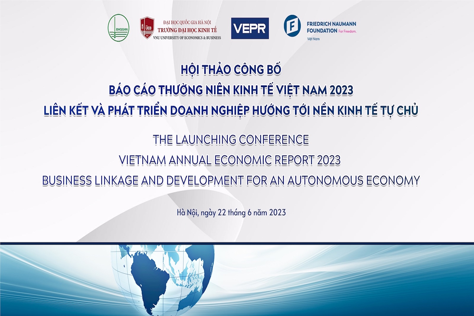 Báo cáo Kinh tế Thường niên Việt Nam 2023: Liên kết và phát triển doanh nghiệp hướng tới nền kinh tế tự chủ