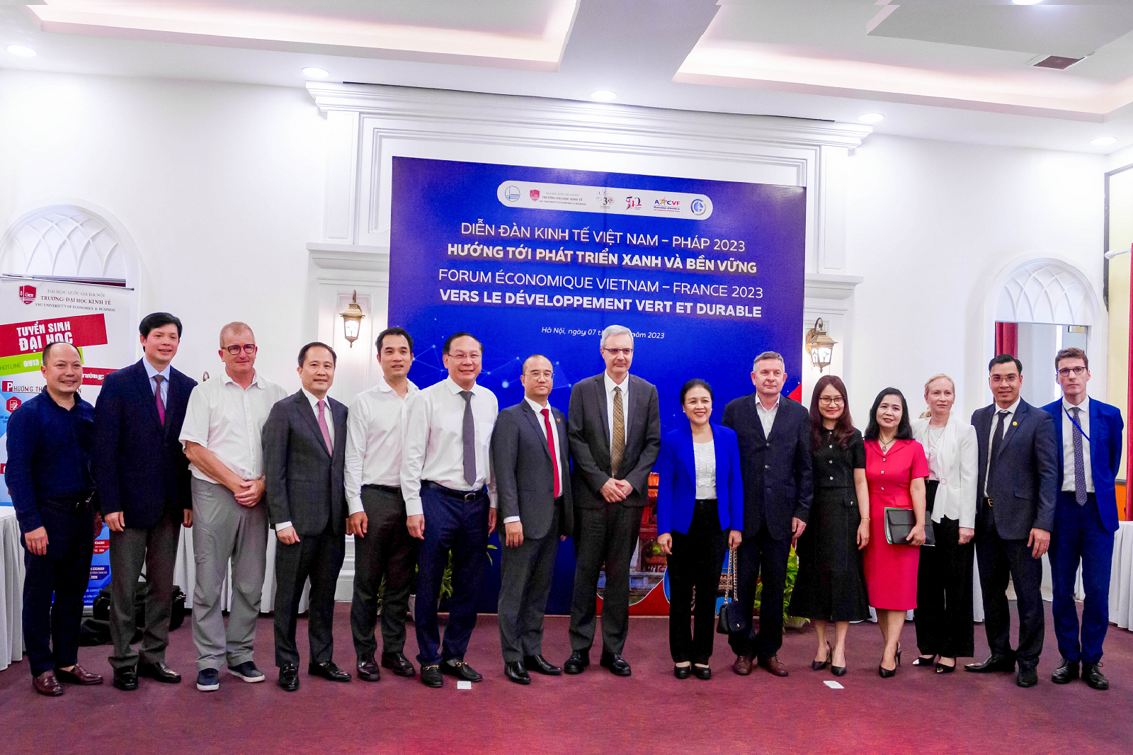 Trường Đại học Kinh tế - ĐHQGHN tổ chức Diễn đàn Kinh tế Việt Nam – Pháp 2023 hướng đến kỷ niệm 50 năm thiết lập quan hệ ngoại giao giữa hai nước