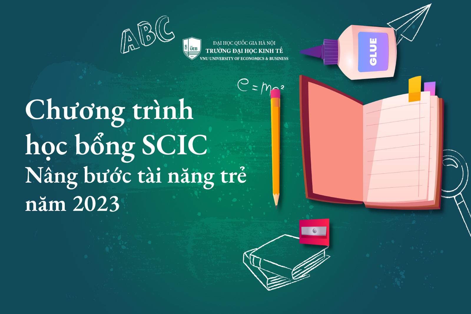 Chương trình học bổng SCIC - Nâng bước tài năng trẻ năm 2023