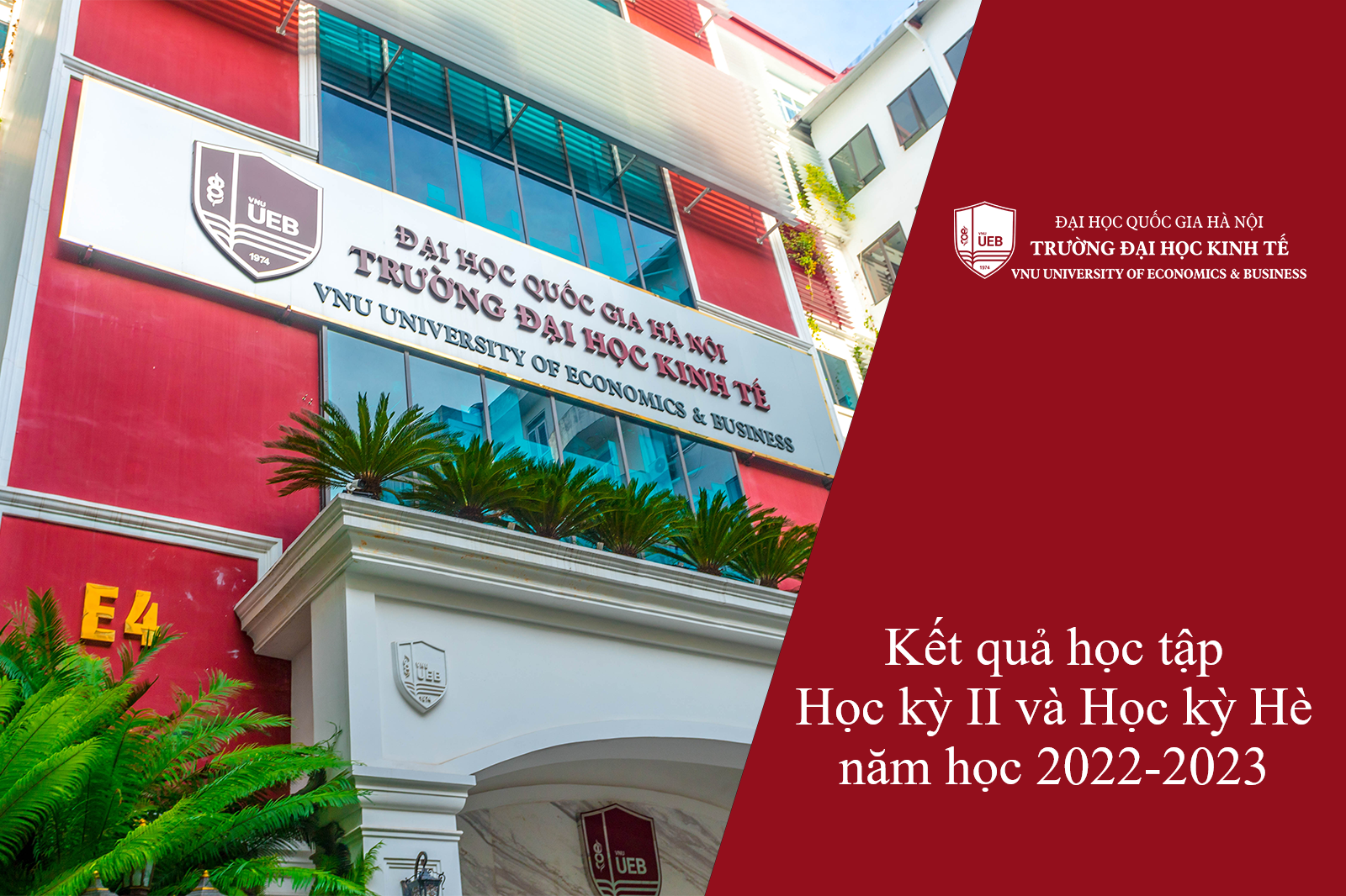 Kết quả học tập  Học kỳ II và Học kỳ hè năm học 2022-2023