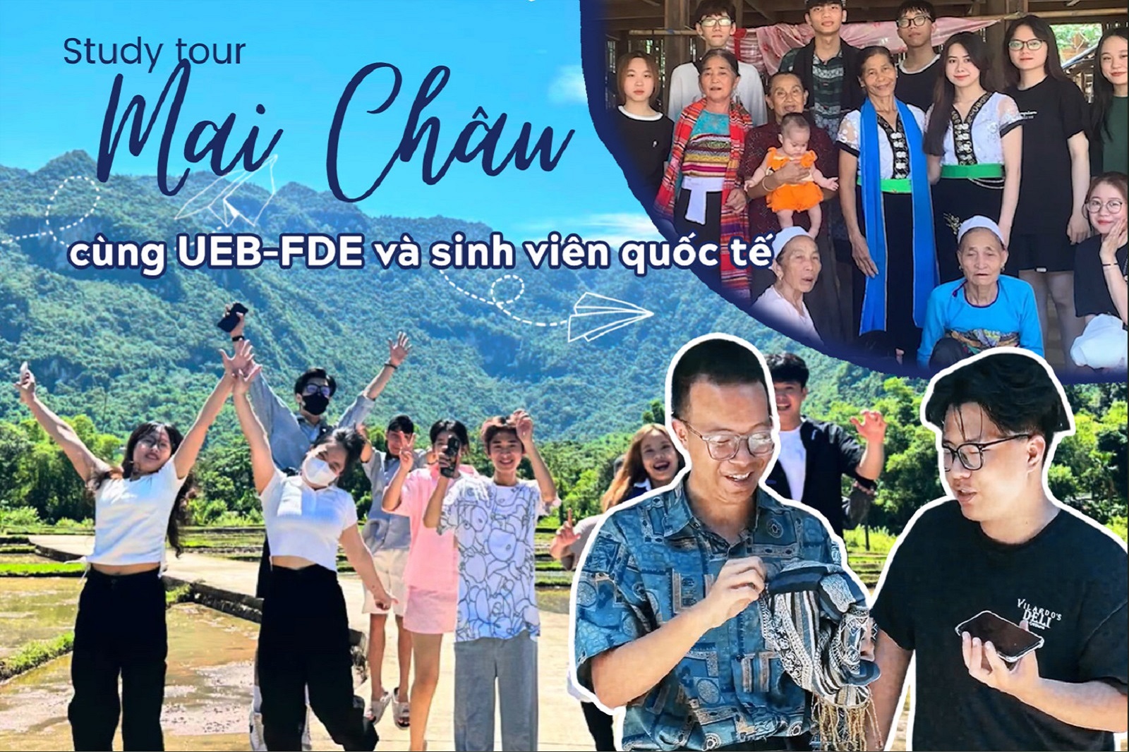UEBers và sinh viên quốc tế cùng học tập và trải nghiệm môi trường, văn hóa Việt Nam