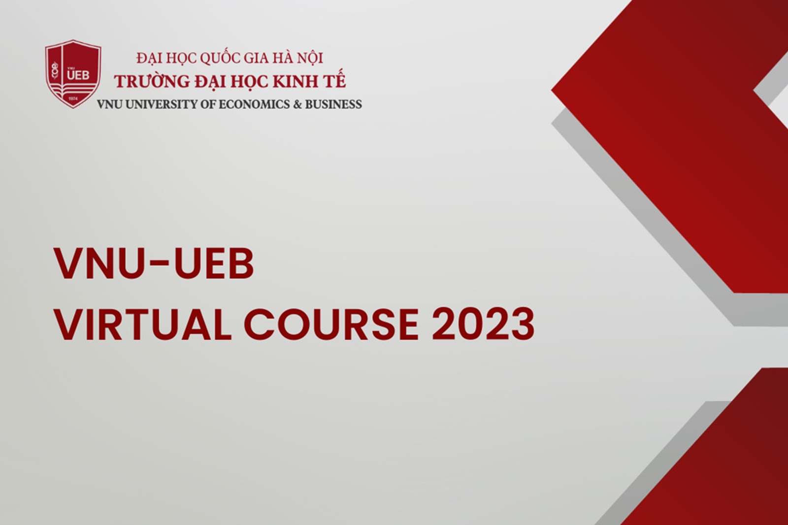 Dấu ấn Virtual Course Quốc tế sau 3 năm triển khai tại Trường Đại học Kinh tế - ĐHQGHN
