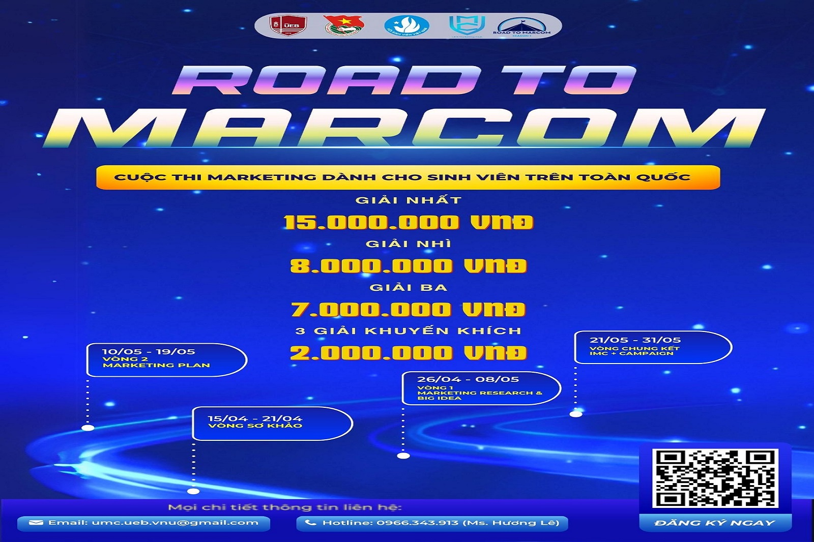 Chính thức khởi động cuộc thi Road To Marcom 2024! 