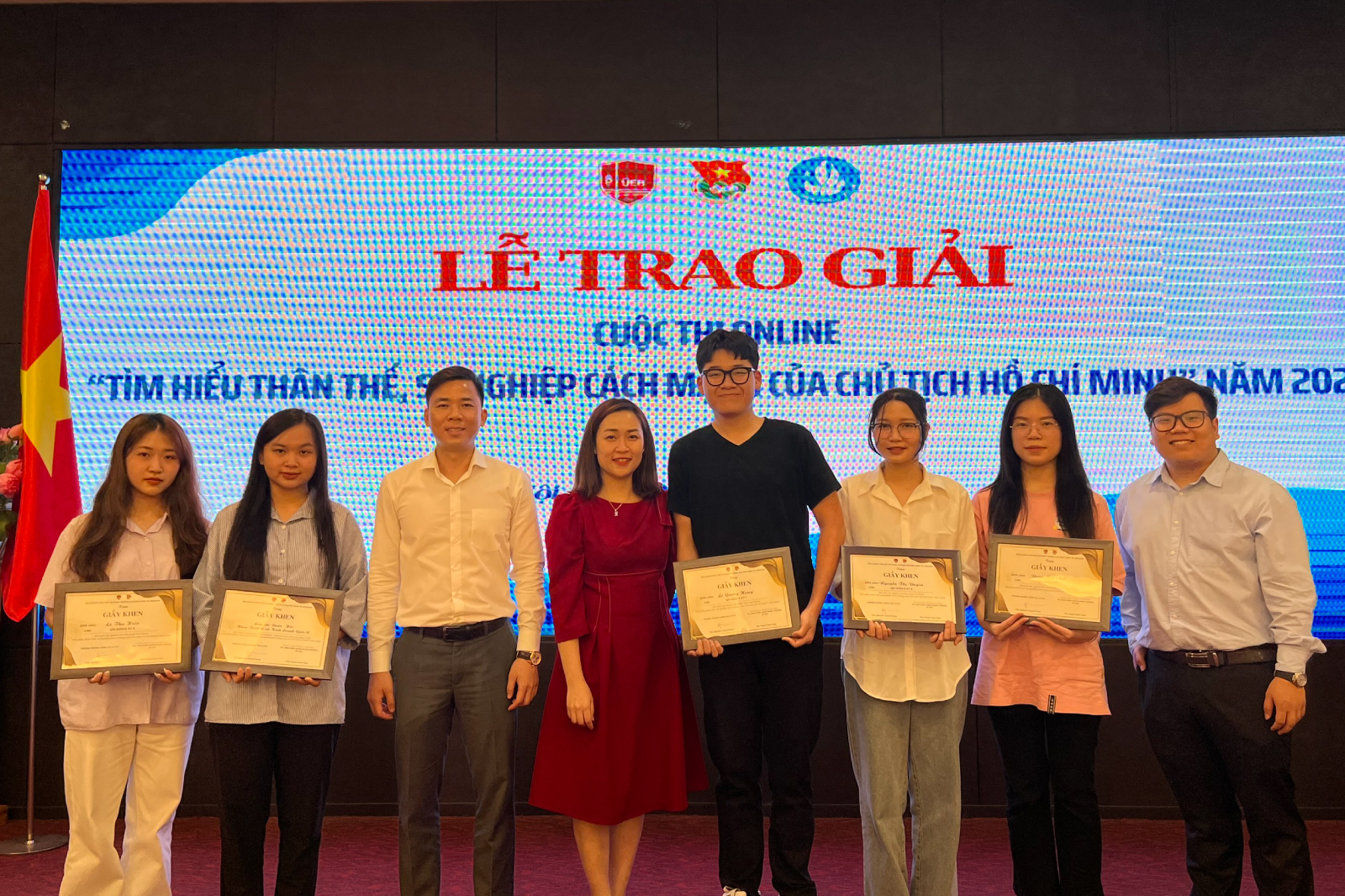 Lễ trao giải cuộc thi online “Tìm hiểu về thân thế, sự nghiệp và tư tưởng của Chủ tịch Hồ Chí Minh”