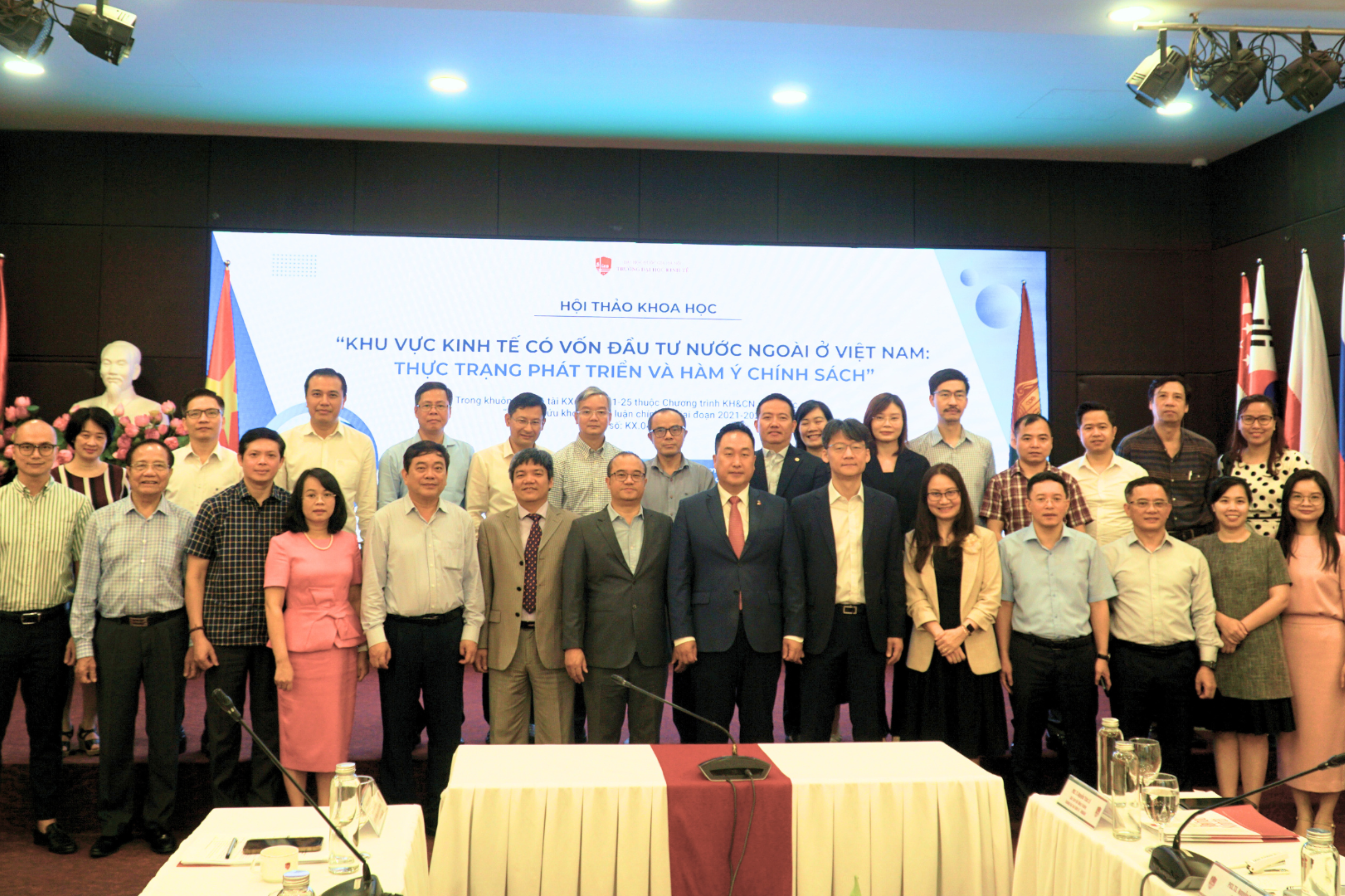 Hội thảo khoa học “Khu vực kinh tế có vốn đầu tư nước ngoài ở Việt Nam: Thực trạng phát triển và hàm ý chính sách”